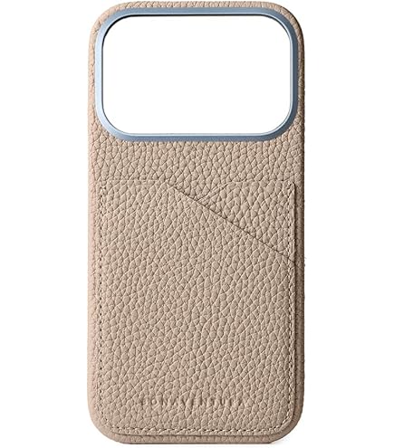 BONAVENTURA ベージュ iPhone17proケース iPhone 17 Pro) ダイアリーケース ノービレレザー